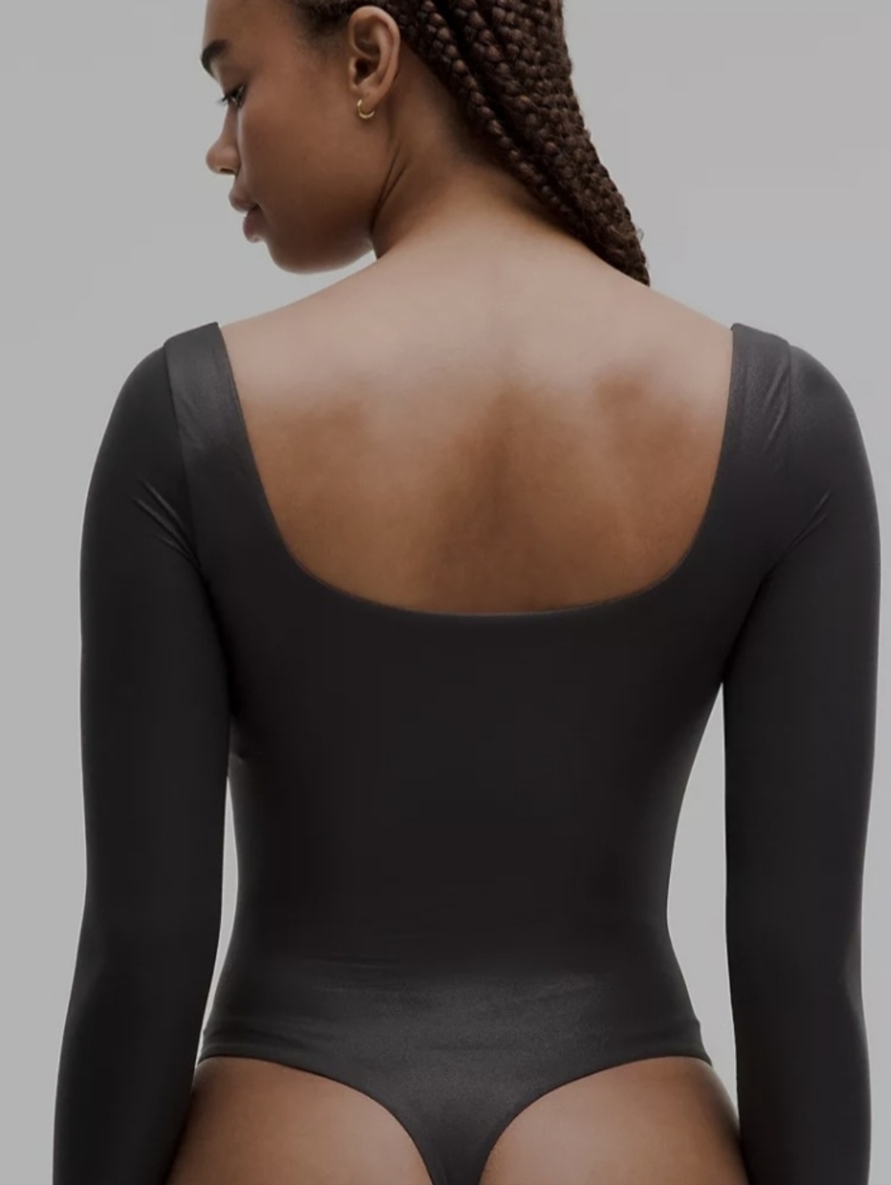 Lululemon bodvsuit Wundermost Nulu square neck long sleeve XS BRAND NEW W TAGS - Picture 3 of 12